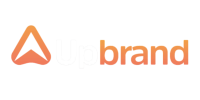 UpBrand Logo for Dark Background transparent